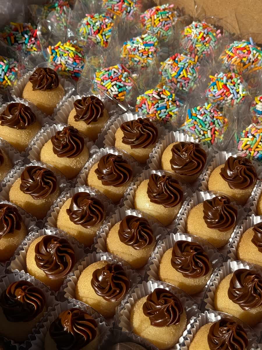Doces finos para aniversário