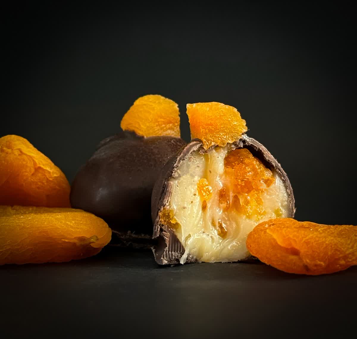 Bombom de damasco