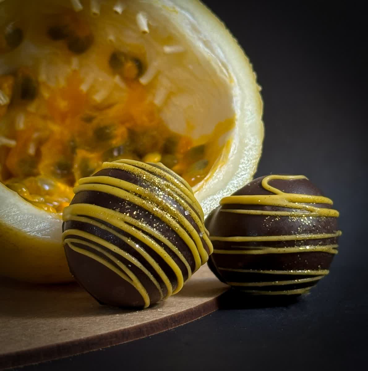Bombom de maracujá