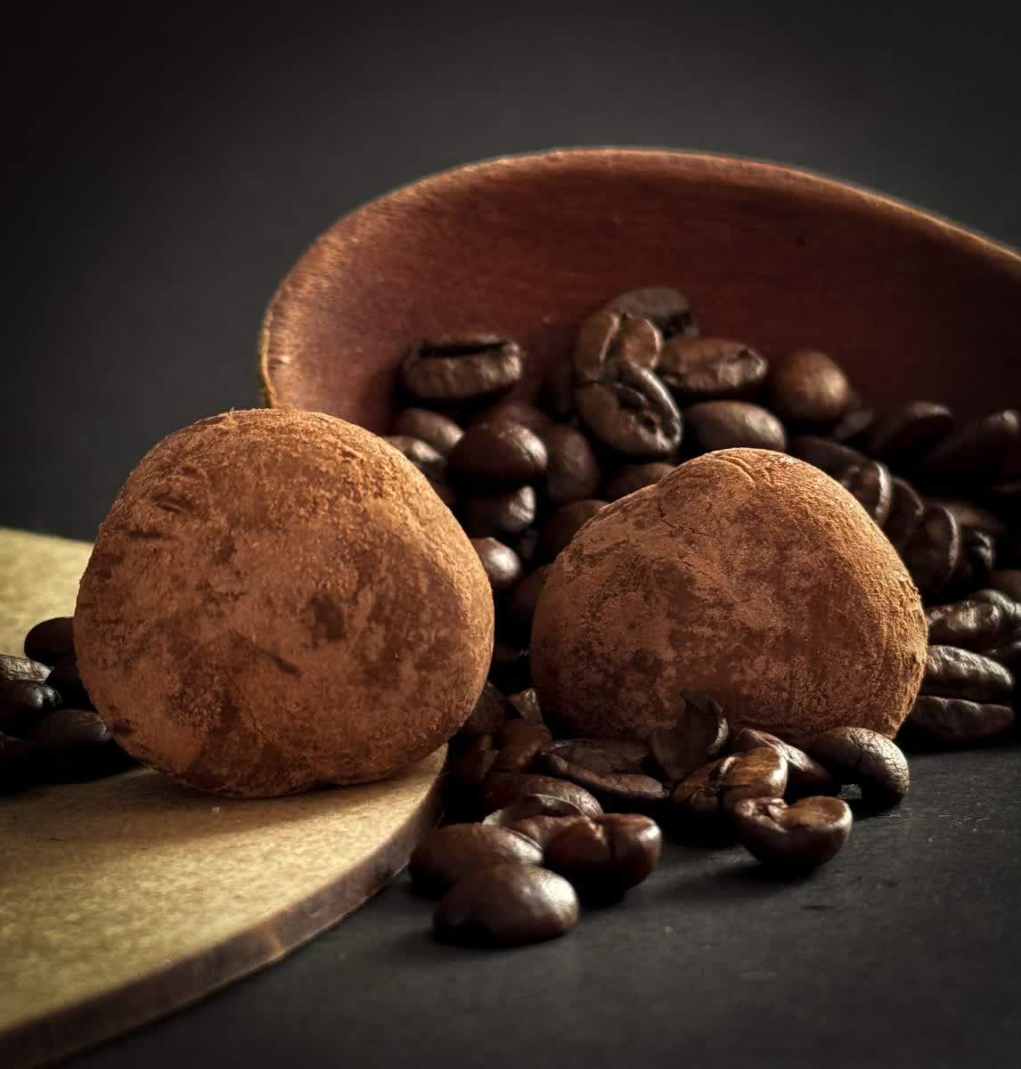 Trufa com café